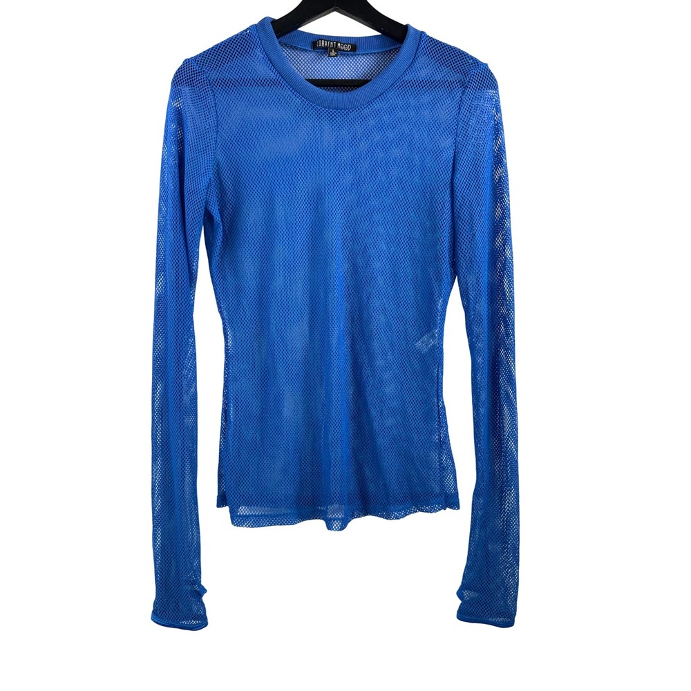 Current Mood dollskill Mesh Top sz L See through me finish top street wear Y2K‎